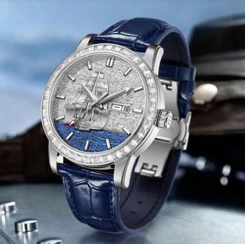 Đồng Hồ HANBORO Mẫu Mới 2026 – Thiết Kế Thuyền Buồm Cưỡi Rồng, Khí Thế Ra Khơi