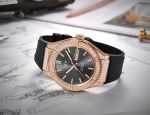 Đồng Hồ I&W Carnival 55851G3 Automatic – Sapphire, PVD Rose Gold, Full Đá Sang Trọng