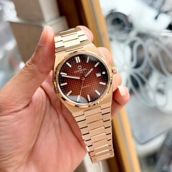 Đồng Hồ Carnival 8251G PRX Mới Ra Mắt – Rose Gold, Size 38mm, Mỏng Hơn 9mm