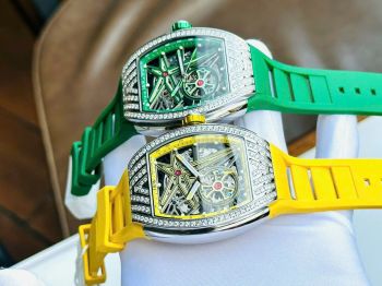 Đồng Hồ Nam I&W Carnival 759G3 Automatic – Form Thùng Rượu 43mm, Máy Cơ Nhật