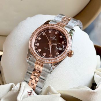 +9 Mẫu Đồng Hồ Carnival 8131L2 – Nữ 31mm Viền Đá, Kính saphire, Mặt Khảm Trai Sang Trọng đầy đủ màu