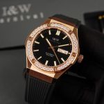 +7 Mẫu Đồng Hồ I&W Carnival 55851G Automatic Sapphire 41mm – Vỏ 316L, Dây Silicon Cao Cấp đủ màu