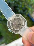 Đồng Hồ AGELOCER Volcano 5006S11 – Thiết Kế Cơ Khí Tương Lai, Vỏ Crystal Trong Suốt