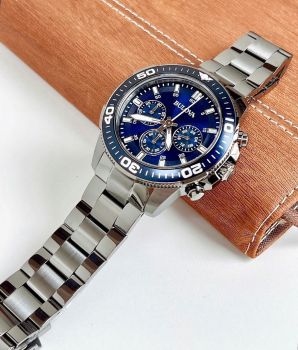 Đồng Hồ Bulova Nam Chronograph 98A171, 98A170, 98A246, 98A209 – Size 43mm, Thiết Kế Thể Thao Mạnh Mẽ
