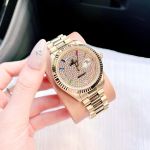 Đồng Hồ Franklin FL5222 Full Pha Lê Demi Silver – Thiết Kế Sang Trọng Tựa Hublot Pave Đẳng Cấp Luxury