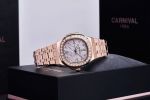 +28 mẫu Đồng hồ Carnival nữ 2026 – 8160L2: Vẻ đẹp sang trọng chuẩn Patek Philippe cho quý cô hiện đại