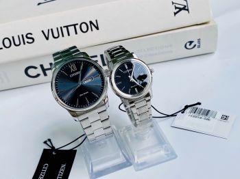 Đồng hồ cặp đôi Citizen BM8551-54E & FE6018-58E – Thiết kế sang trọng, công nghệ Eco-Drive bền bỉ, lựa chọn hoàn hảo cho các cặp đôi hiện đại