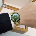 Đồng hồ Citizen Tsuyosa Shore NJ0232-53X 2026 – Bản nâng cấp đẳng cấp, thiết kế xanh vàng thời thượng, chống nước 100m