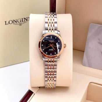 Đồng hồ Longines L2.320.5.57.7 DemiRose – Kim cương tự nhiên, vàng 18K cap 200, chuẩn Chronometer cho quý cô đẳng cấp