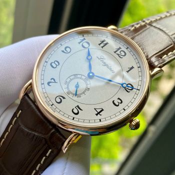 Đồng hồ Longines Presence Rose Gold 18K L4.785.8.73.1 – Kiệt tác dresswatch chuẩn mực của sự thanh lịch