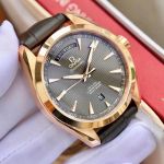 Đồng hồ Omega Seamaster chính hãng tại Quảng Bình Quảng Trị Aqua Terra 150M Co-Axial Day-Date 231.53.42.22.06.001 – Vàng khối 18K, đẳng cấp doanh nhân dịp cuối năm 23153422206001