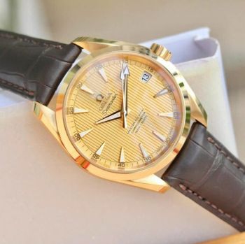 Đồng hồ Omega Seamaster Aqua Terra 150M 231.53.39.21.08.001 Yellow Gold 18K – Đỉnh cao đẳng cấp vàng khối, chuẩn mực đồng hồ sang trọng Thụy Sĩ