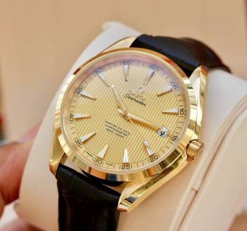 Đồng hồ Omega Seamaster Aqua Terra 150M 231.53.39.21.08.001 Yellow Gold 18K – Đỉnh cao đẳng cấp vàng khối, chuẩn mực đồng hồ sang trọng Thụy Sĩ