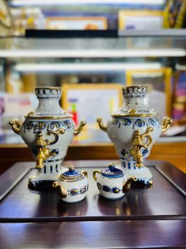 Ấm Samovar Sứ Liên Xô – Biểu Tượng Nghệ Thuật và Văn Hóa Nga Xô Viết