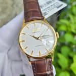Đồng Hồ Tissot Automatic Visodate T019.430.36.031.01 – Phong Cách Vintage Thập Niên 1950, Vỏ Mạ Vàng Yellow Gold