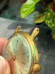 Đồng Hồ Nga Liên Xô Poljot Kocmoc / Kosmos 1965 Bọc Vàng Au20 4 Kim Lịch thiền trượng
