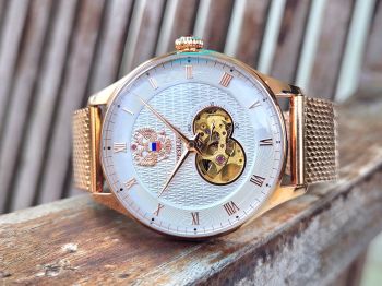 Đồng Hồ Nga Poljot Hở Tim Vàng Hồng 6509151 – Biểu Tượng Của Đẳng Cấp, Lịch Sử Và Cơ Khí Chính Xác