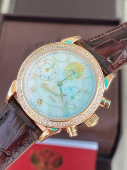 Đồng hồ Poljot 3133 Chronograph – Tinh Hoa Cơ Khí Liên Xô Trong Bộ Vỏ Vàng Đúc Nguyên Khối 252CK144