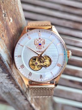 Đồng Hồ Nga Poljot Hở Tim Vàng Hồng 6509151 – Biểu Tượng Của Đẳng Cấp, Lịch Sử Và Cơ Khí Chính Xác