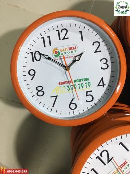 Đồng Hồ treo tường in logo theo yêu cầu