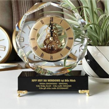 Đồng Hồ để bàn in logo theo yêu cầu