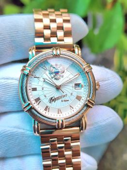 Đồng Hồ Nga Poljot President Chữ Ký Putin – Biểu Tượng Quyền Lực Và Đẳng Cấp Sưu Tầm 252CK149