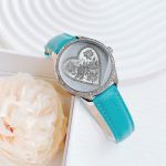 Đồng hồ nữ Guess Trendy Silver Watch 2025 – Thiết kế tinh tế, trái tim hoa đầy nữ tính