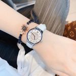 Đồng Hồ Nữ Swarovski Dreamy Watch Leather Strap, White, Stainless Steel 5199946 Màu Trắng