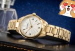 Đồng hồ Bulova 97P150 Nữ – Đính Diamond, Dây PVD Vàng Sang Trọng