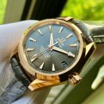 Đồng hồ Omega Aqua Terra 18k Rose Gold 38.5mm – Đỉnh Cao Sang Trọng và Hiếm Có