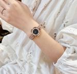 Đồng hồ Franklin FL5488 phiên bản EON xoay – Màu rose mặt đen mới nhất, thiết kế đẹp vượt thời gian