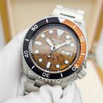 Đồng Hồ Seiko 5 Automatic SRPJ47K1 Sport Dây Thép Mặt Nâu – Làn gió mới từ huyền thoại Vintage Time Sonar