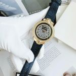 Đồng Hồ Nữ Versus by Versace Mouffetar Navy Leather – Sang trọng, cá tính và đầy quyền lực