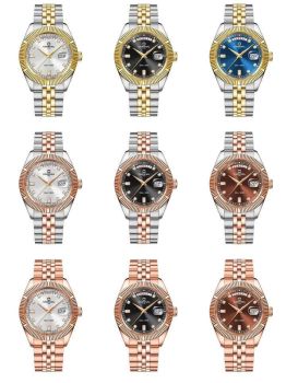 Carnival 8190G-VT-TT – Đồng Hồ Nam Thép Không Gỉ Với Mặt Số Xám Cá Tính