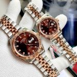 Đồng hồ đôi COUPLE tiểu rolex mới nhất dòng Carnival 8131G nhiều màu