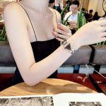 ĐỒNG HỒ GUESS ANIMAL PRINT LEATHER WATCH – MẶT TAM GIÁC ĐÍNH ĐÁ, DÂY DA HỌA TIẾT BÁO SANG TRỌNG bộ sưu tập mới 2025