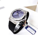 Đồng Hồ Hanboro 2025 Mặt Navy Đính Đá – Siêu Phẩm Sang Trọng Lấy Cảm Hứng Từ Hublot