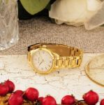 Đồng hồ Bulova 97P150 Nữ – Đính Diamond, Dây PVD Vàng Sang Trọng