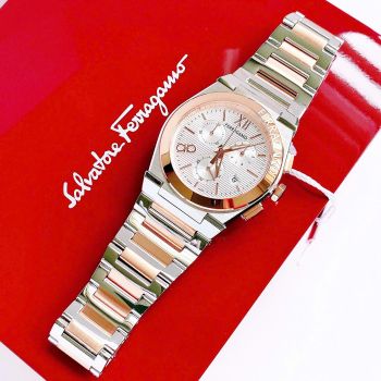 Đồng Hồ Salvatore Ferragamo Vega Demi Rose 2025 – Sang Trọng, Nam Tính, Đỉnh Cao