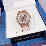 Đồng Hồ Hanboro Nữ Size 37mm – Thiết Kế Mặt Xoay Siêu Hot & Độc Đáo