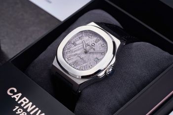 Đồng Hồ Carnival 8160G-VT-DD-TT – Siêu Phẩm Nautilus Mặt Thiên Thạch Tím Sang Huyền Bí