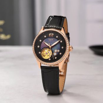 Đồng hồ Carnival IW573L Dây Da, Đính đá – Bí quyết tạo nên Quý cô Thanh Lịch