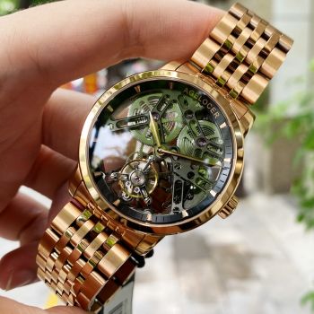 Đồng Hồ Agelocer Bosch-Tourbillon 9001D9 skeleton máy Tourbillon