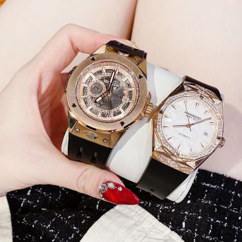 Đồng hồ cặp HANBORO BY HUBOLER  - Cặp đôi mới trong làng đồng hồ nội địa hot nhất mới nhất