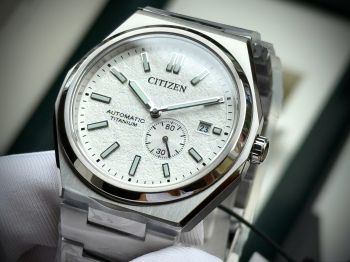 Đồng hồ Citizen Zenshin Super Titanium White Dial NJ0180-80A – Tinh tế, bền bỉ và hiện đại