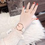 Đồng Hồ Nữ Movado Modern 47 0607388 – Mặt Hồng Phấn, Dây Trắng Ngà Tinh Tế
