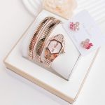 Đồng Hồ Just Cavalli 2025 Thiết Kế Rắn Cá Tính – Tặng Kèm Bông Tai Sang Trọng