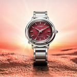 Đồng hồ Citizen Arcly Eco-Drive – Tuyệt phẩm đồng hồ Nhật Bản mặt khảm xà cừ đỏ đẳng cấp, tặng kèm dây da chính hãng