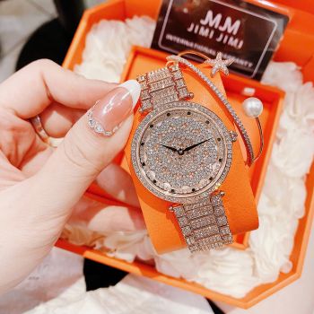 Đồng Hồ Nữ JIMI JIMI 86003 – Thiết Kế Hoa Hồng Xoay Độc Đáo, Nổi Bật Mọi Ánh Nhìn