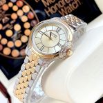 Đồng hồ Bulova Accu Swiss Diamond – Demi sang trọng, đính 30 viên kim cương tấm